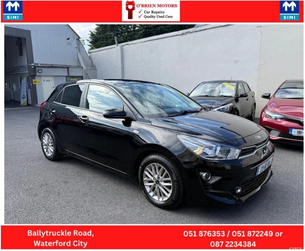 Kia Rio Hatchback, Petrol, 2021, Black