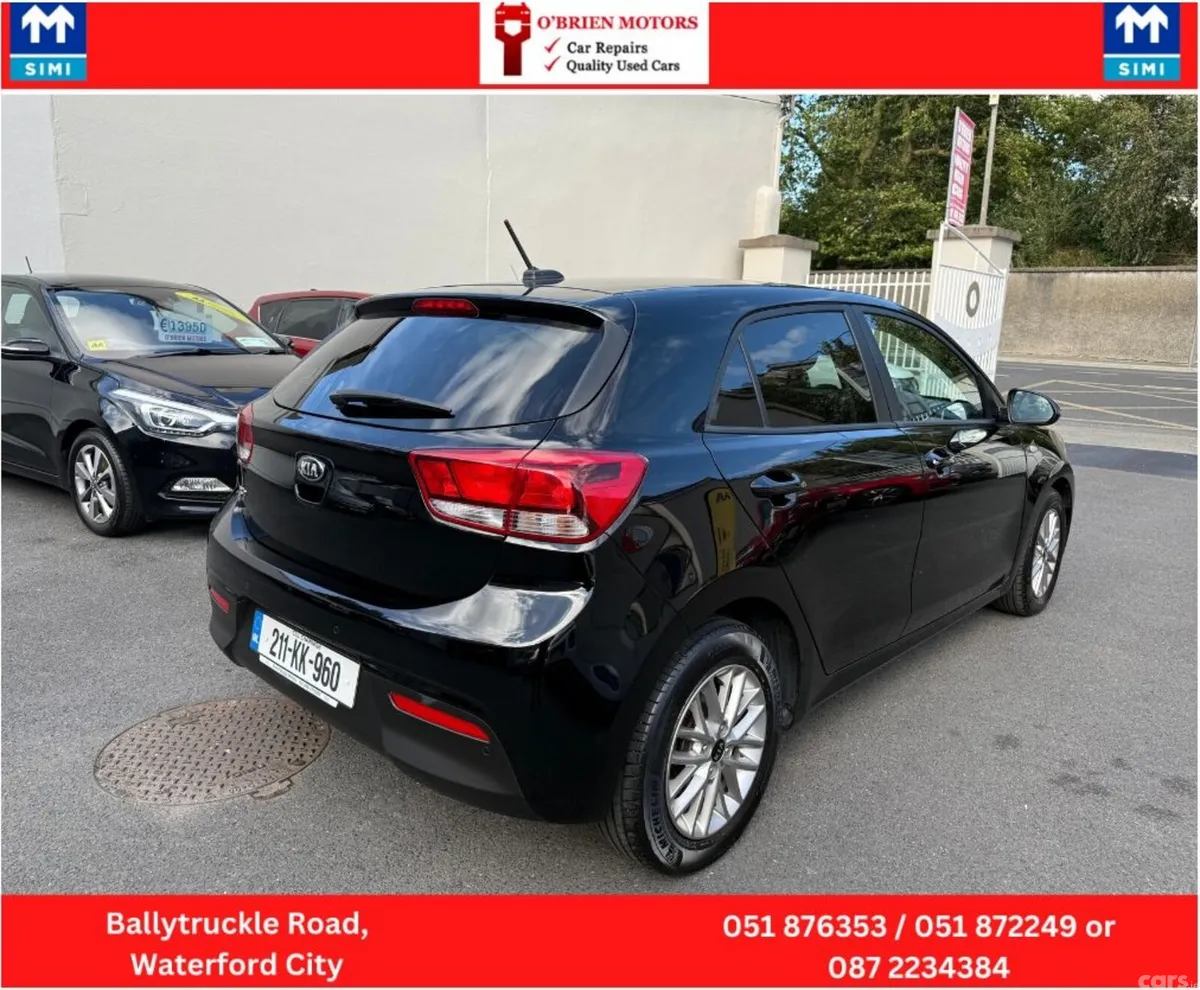 Kia Rio Hatchback, Petrol, 2021, Black