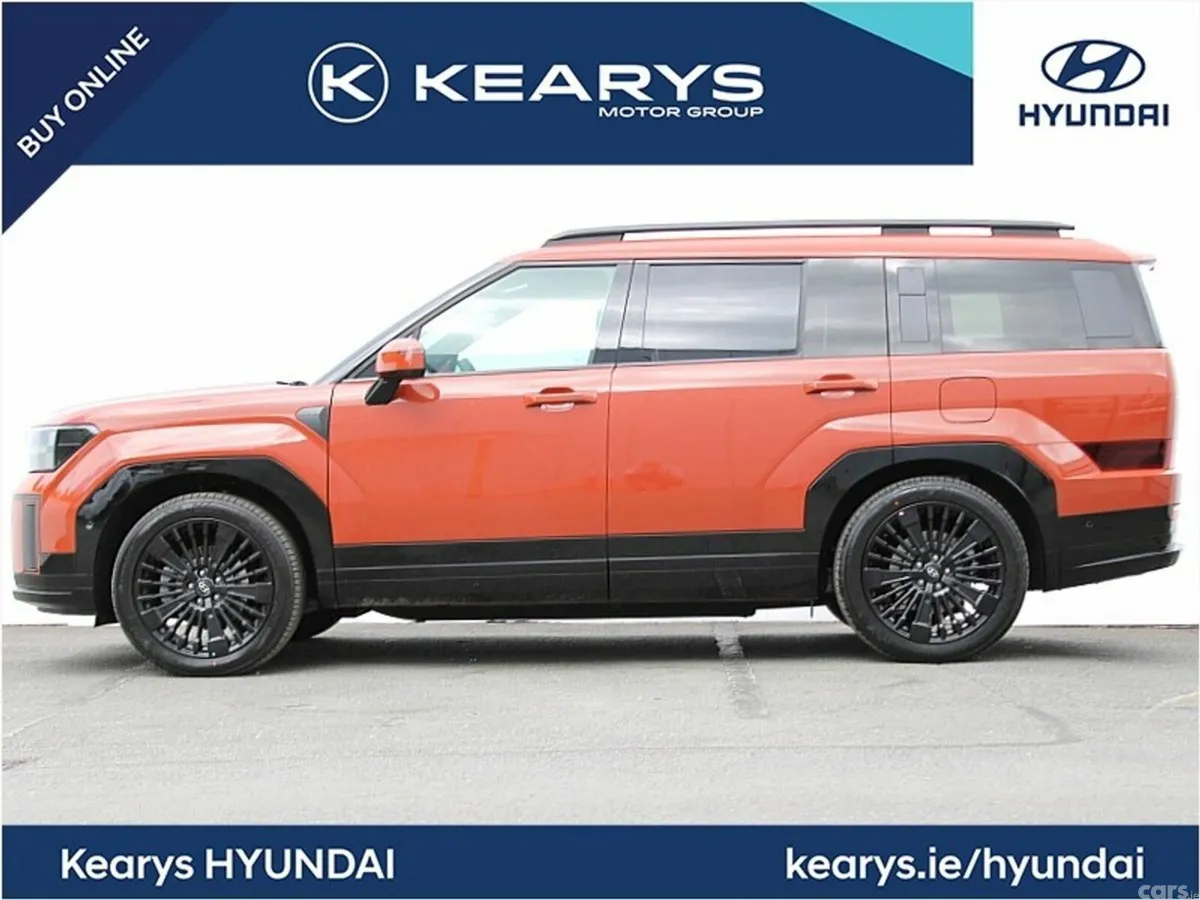 Hyundai Santa Fe SUV, Petrol Plug-in Hybrid, 2027, Orange