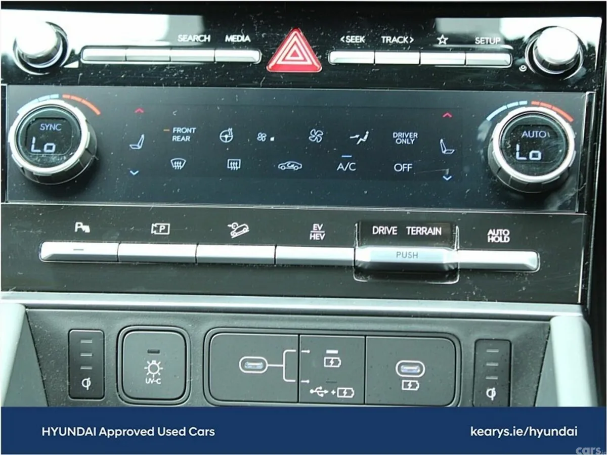 Hyundai Santa Fe SUV, Petrol Plug-in Hybrid, 2027, Orange