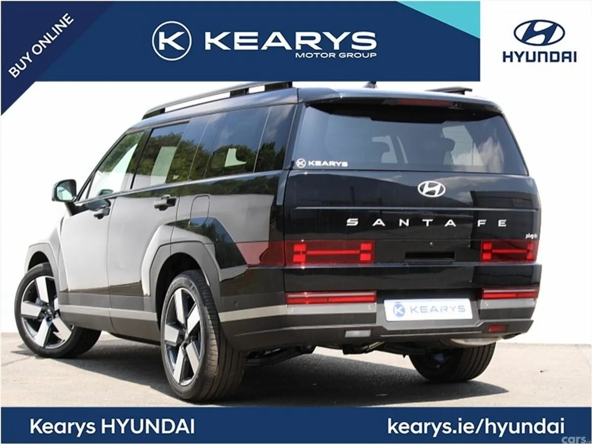 Hyundai Santa Fe SUV, Petrol Hybrid, 2027, Black
