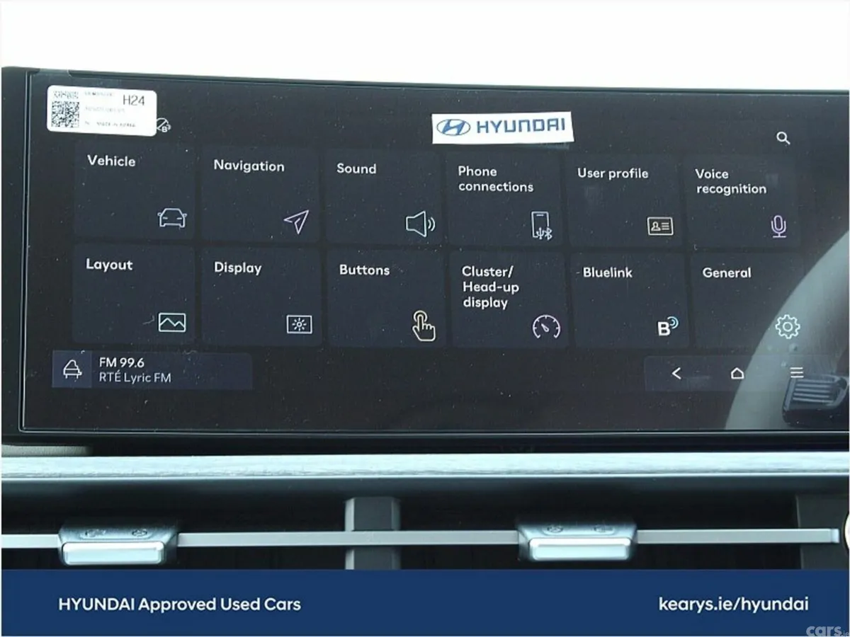 Hyundai Santa Fe SUV, Petrol Hybrid, 2027, Black