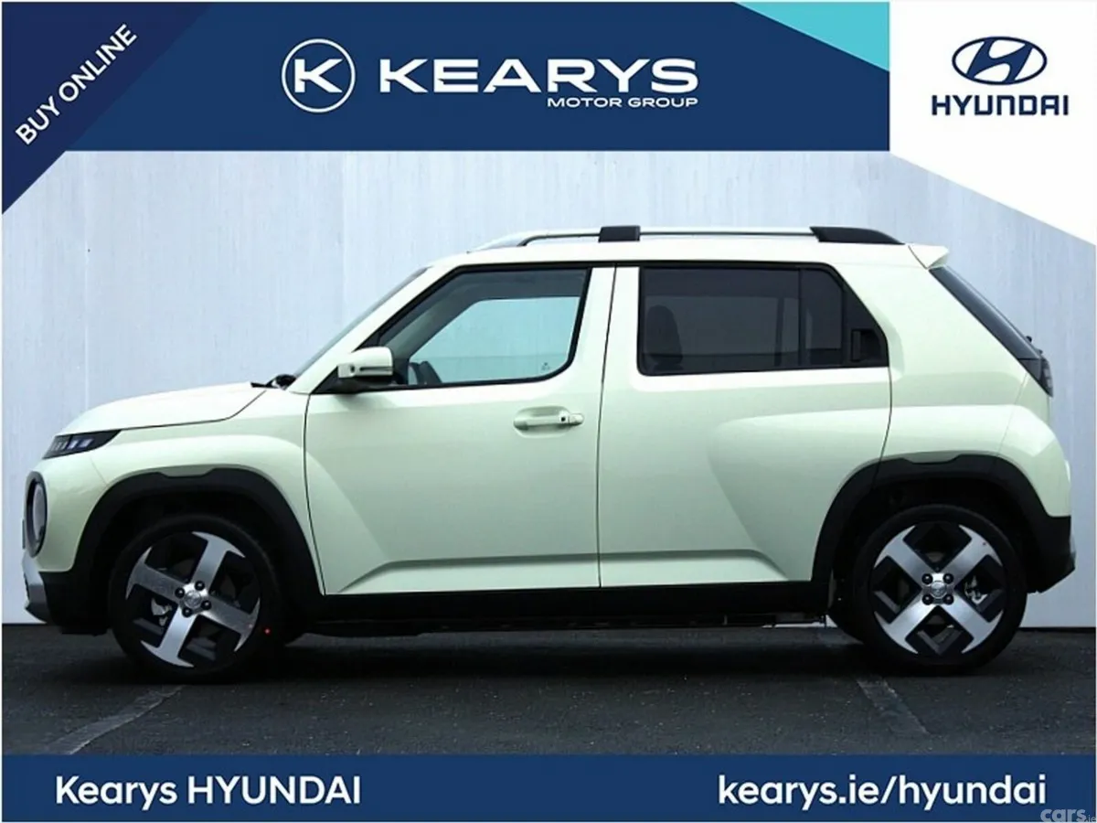 Hyundai INSTER SUV, Electric, 2027, Yellow