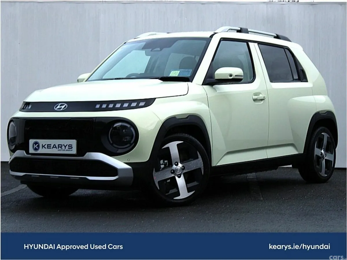 Hyundai INSTER SUV, Electric, 2027, Yellow