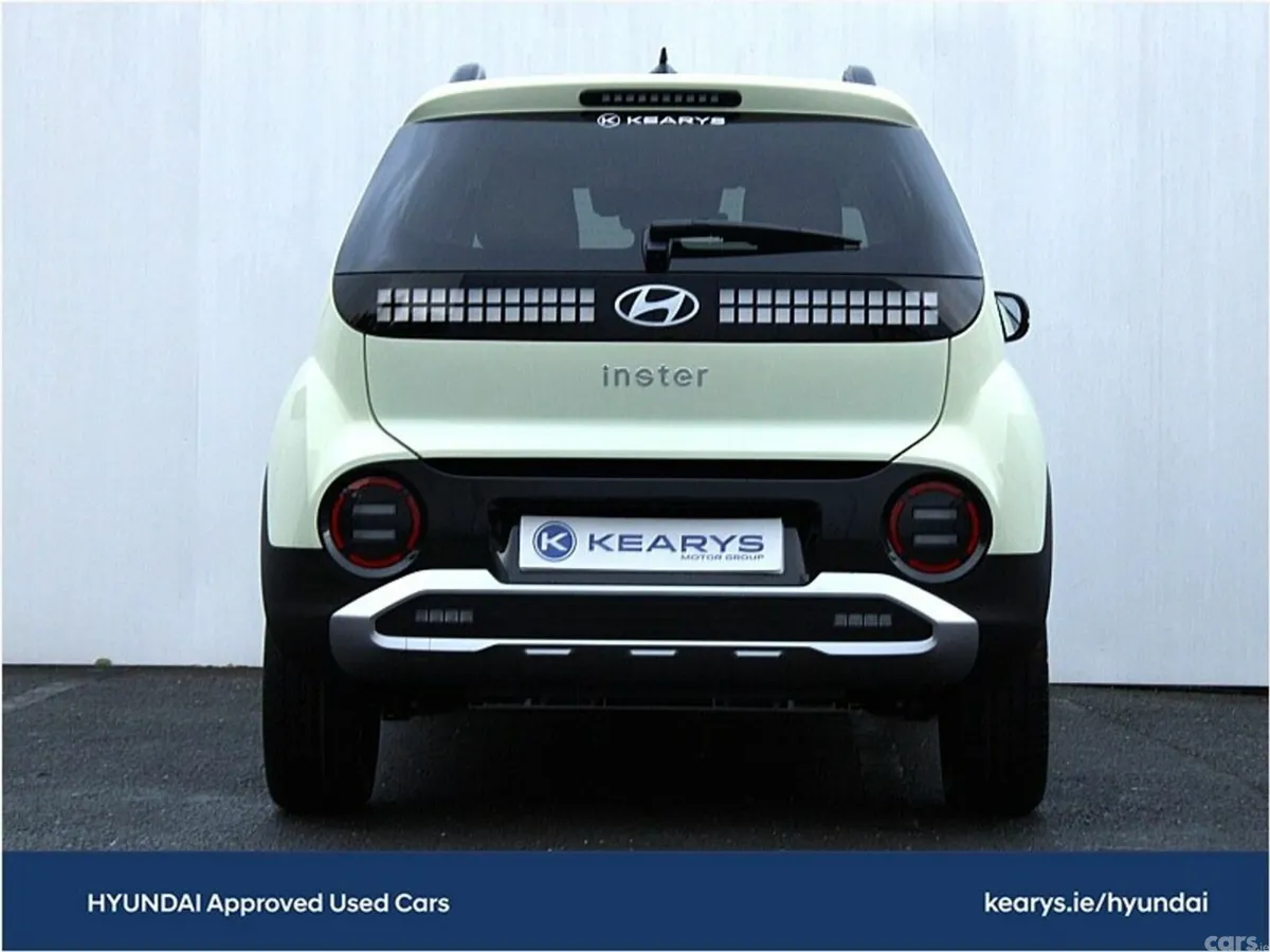 Hyundai INSTER SUV, Electric, 2027, Yellow