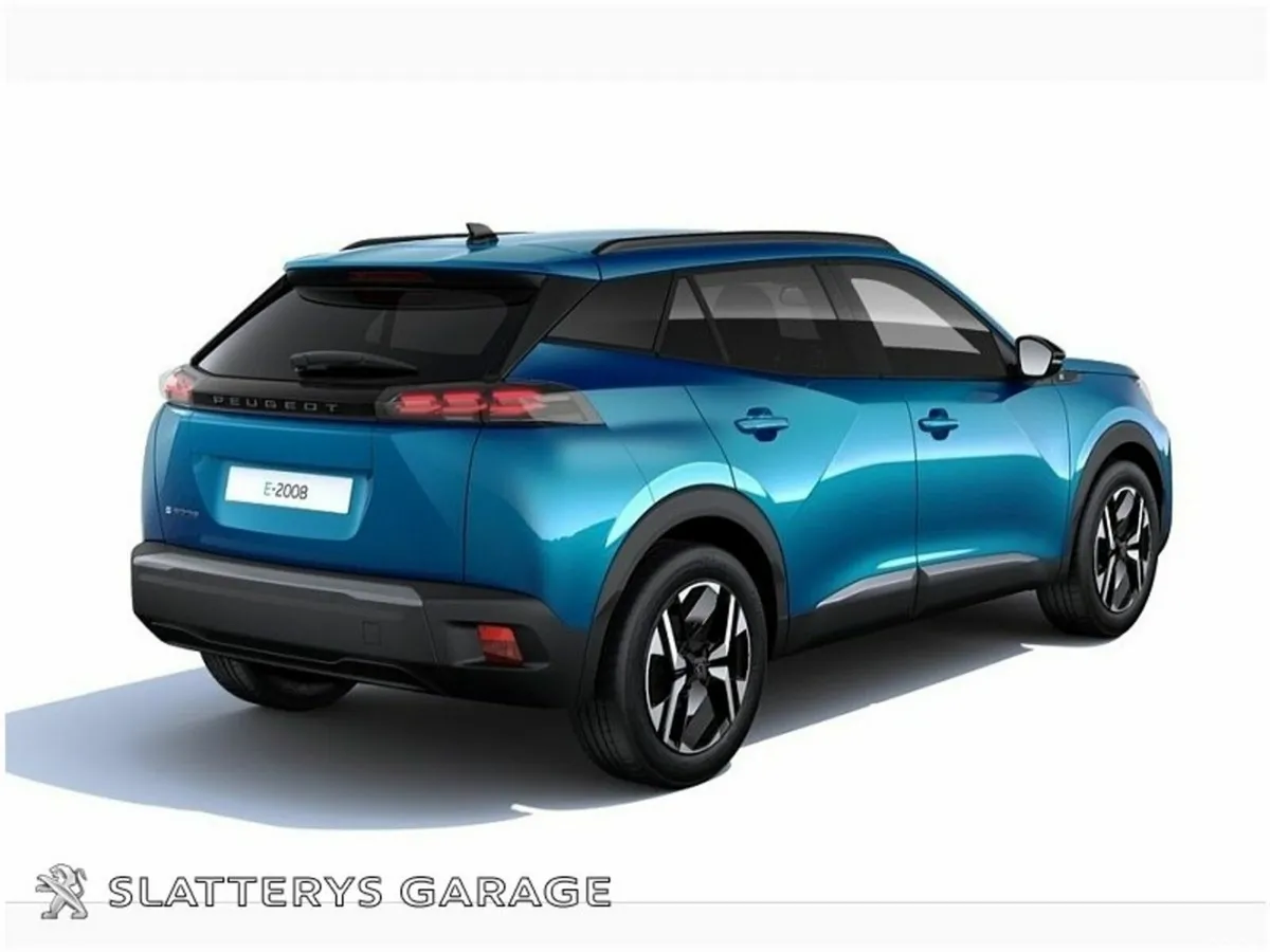 Peugeot 2008 SUV, Petrol Hybrid, 2026, Blue