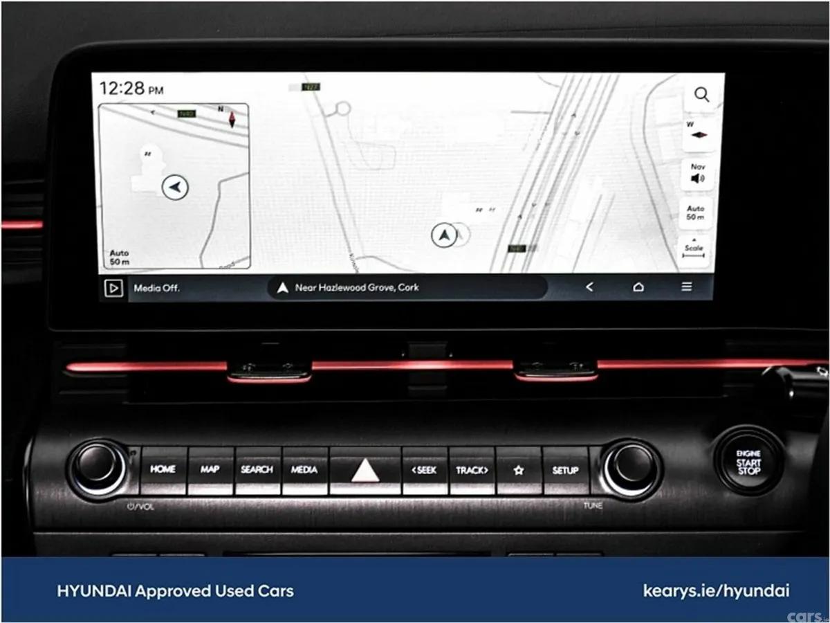 Hyundai KONA SUV, Petrol Hybrid, 2025, Red