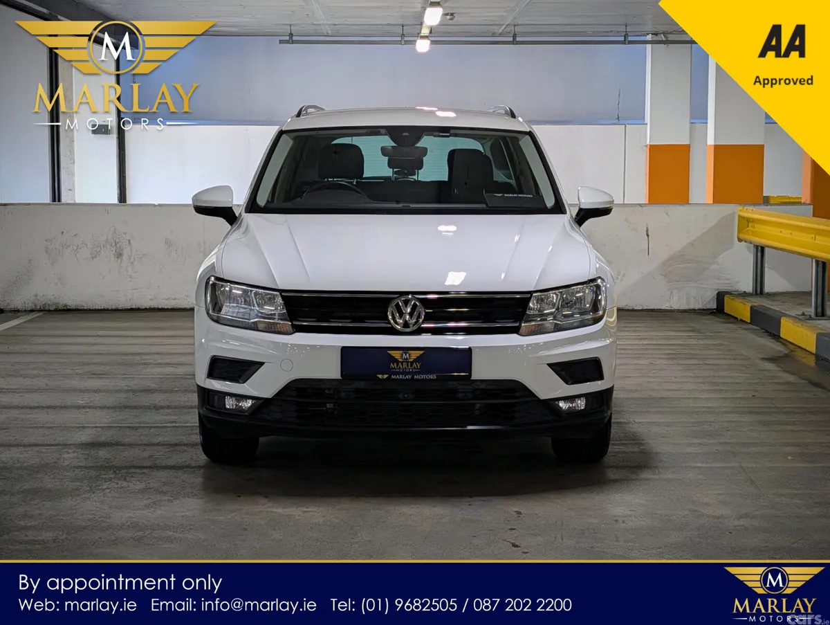 Volkswagen Tiguan SUV, Diesel, 2020, White
