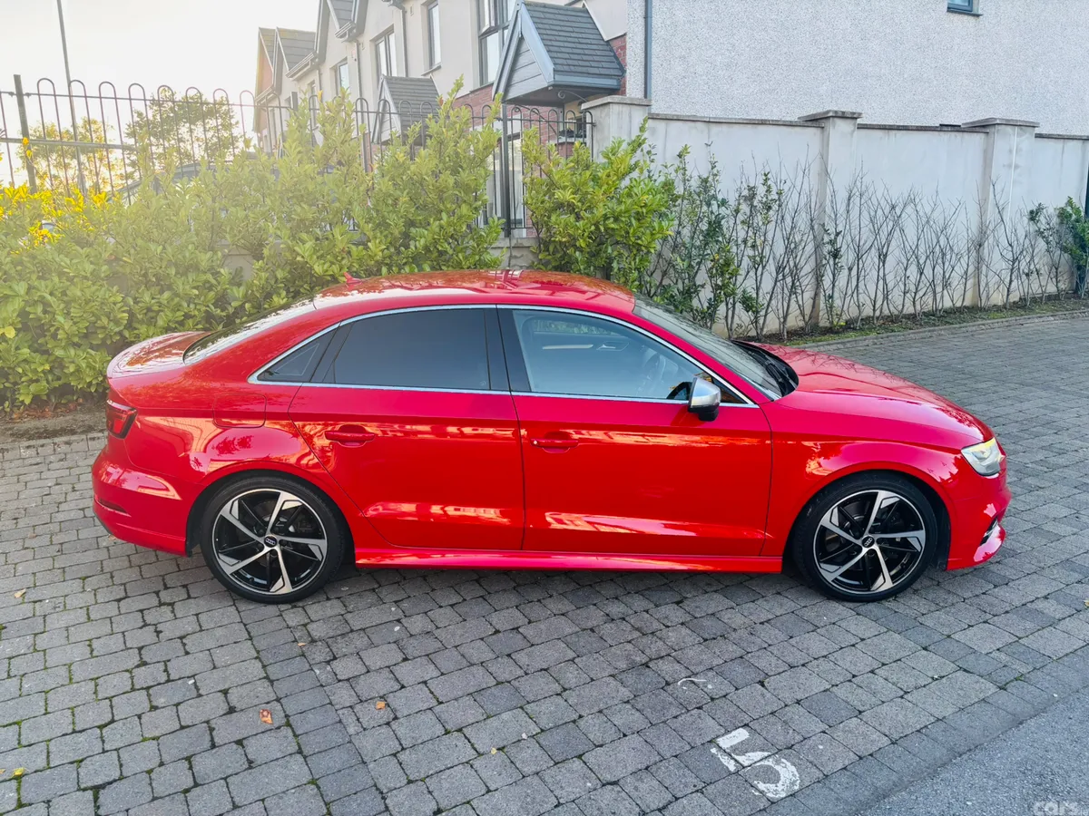 Audi S3 Saloon, Petrol, 2017, Red
