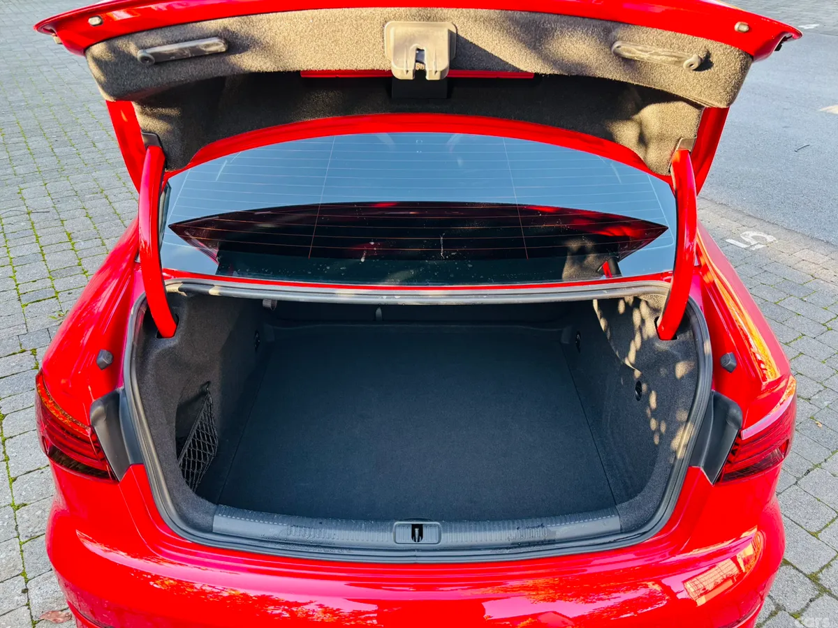 Audi S3 Saloon, Petrol, 2017, Red