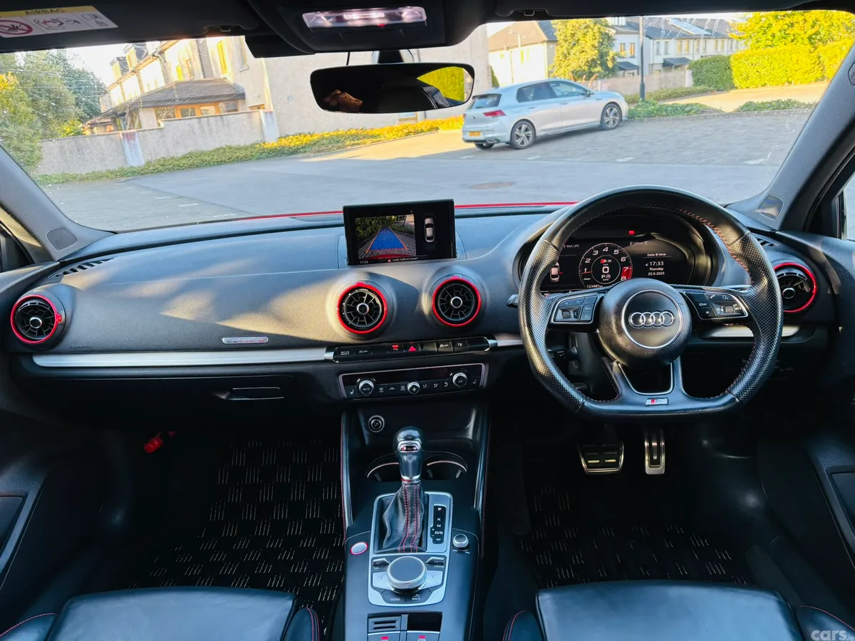 Audi S3 Saloon, Petrol, 2017, Red