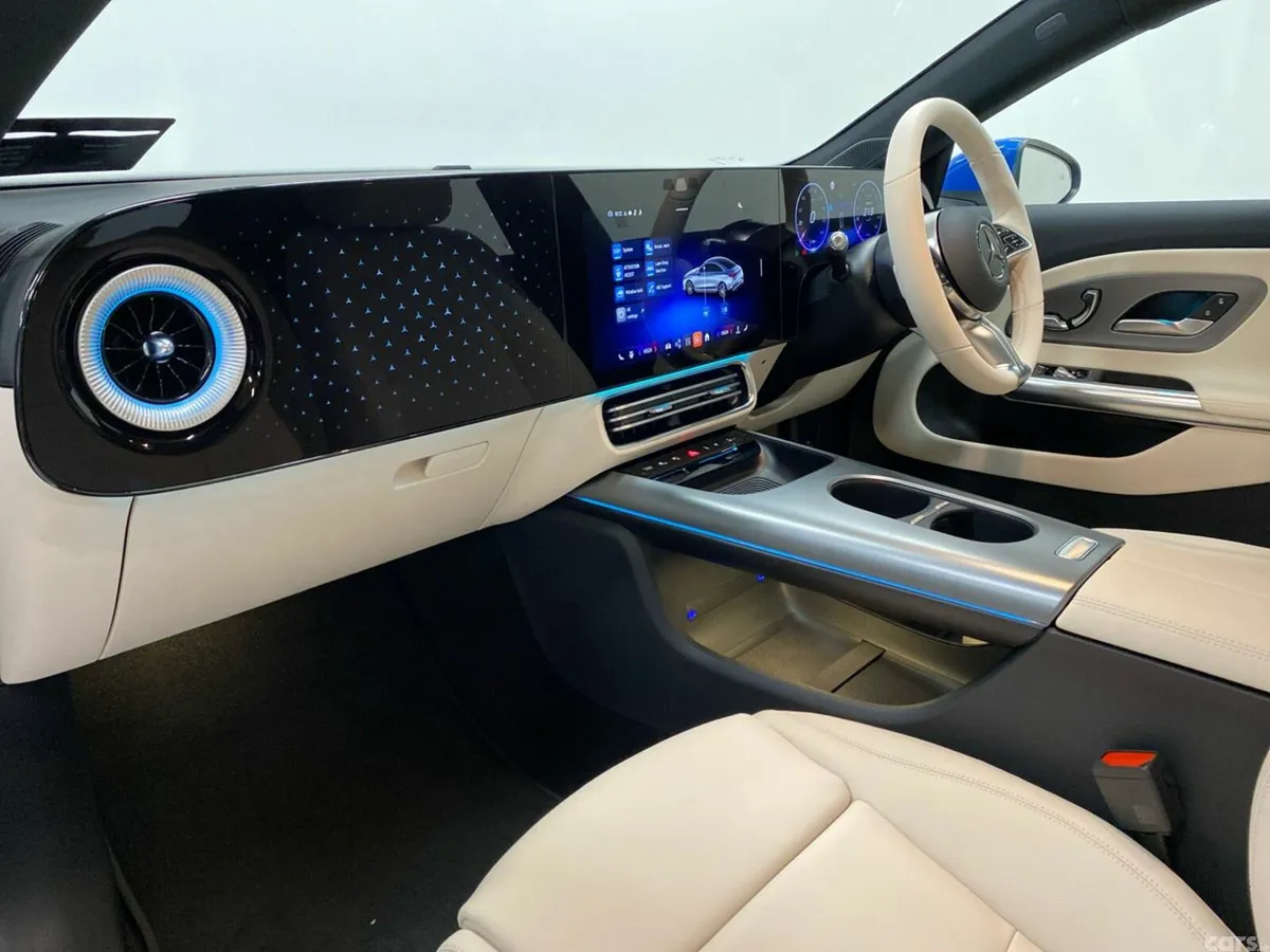 Mercedes-Benz CLA Coupe, Electric, 2026, Blue