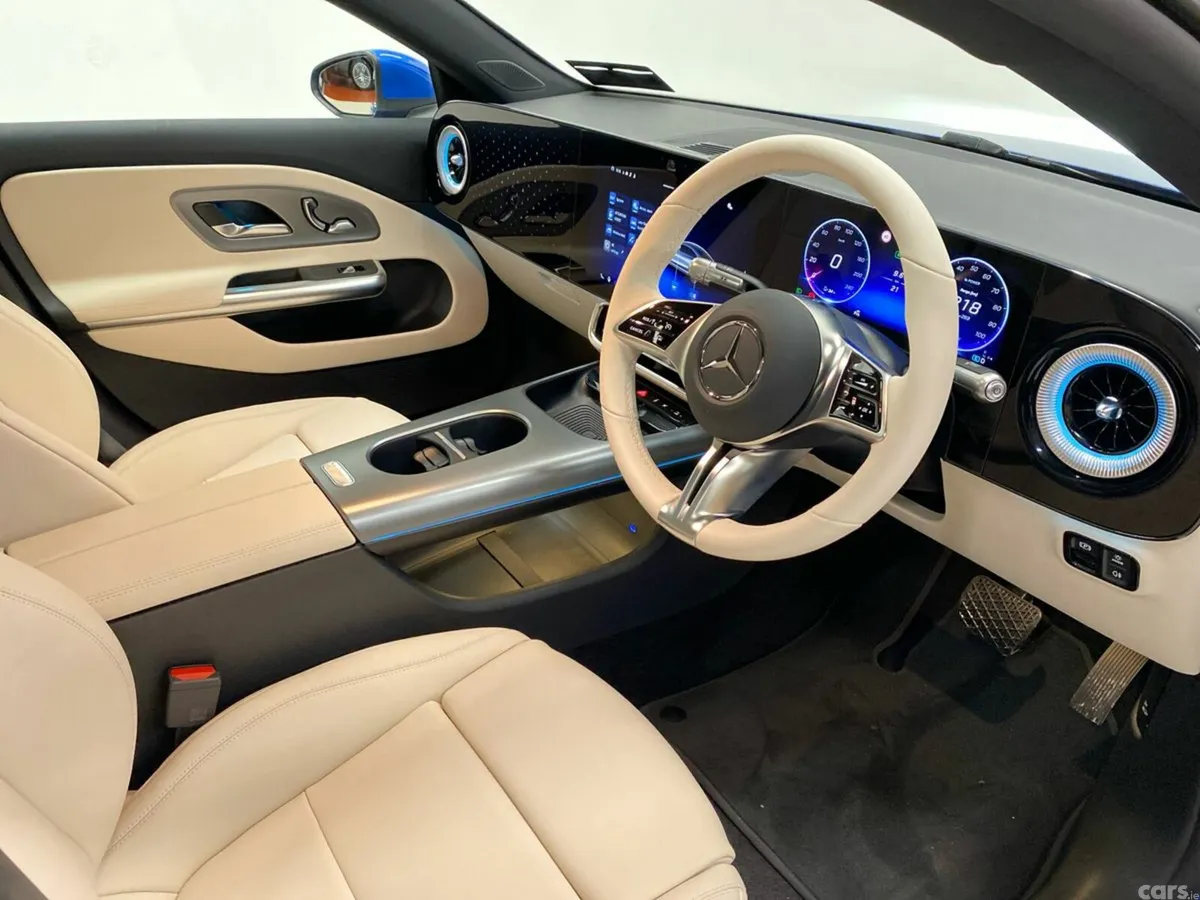 Mercedes-Benz CLA Coupe, Electric, 2026, Blue