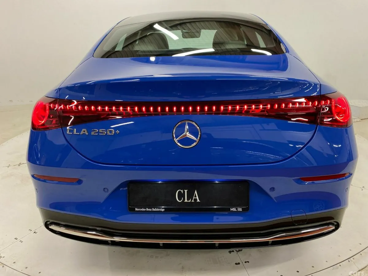 Mercedes-Benz CLA Coupe, Electric, 2026, Blue