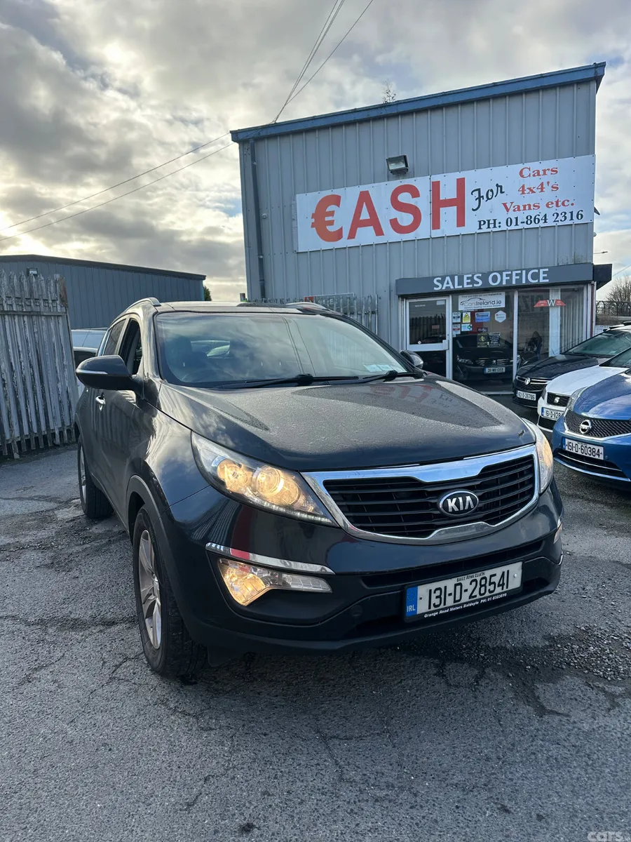 Kia Sportage SUV, Diesel, 2013, Black