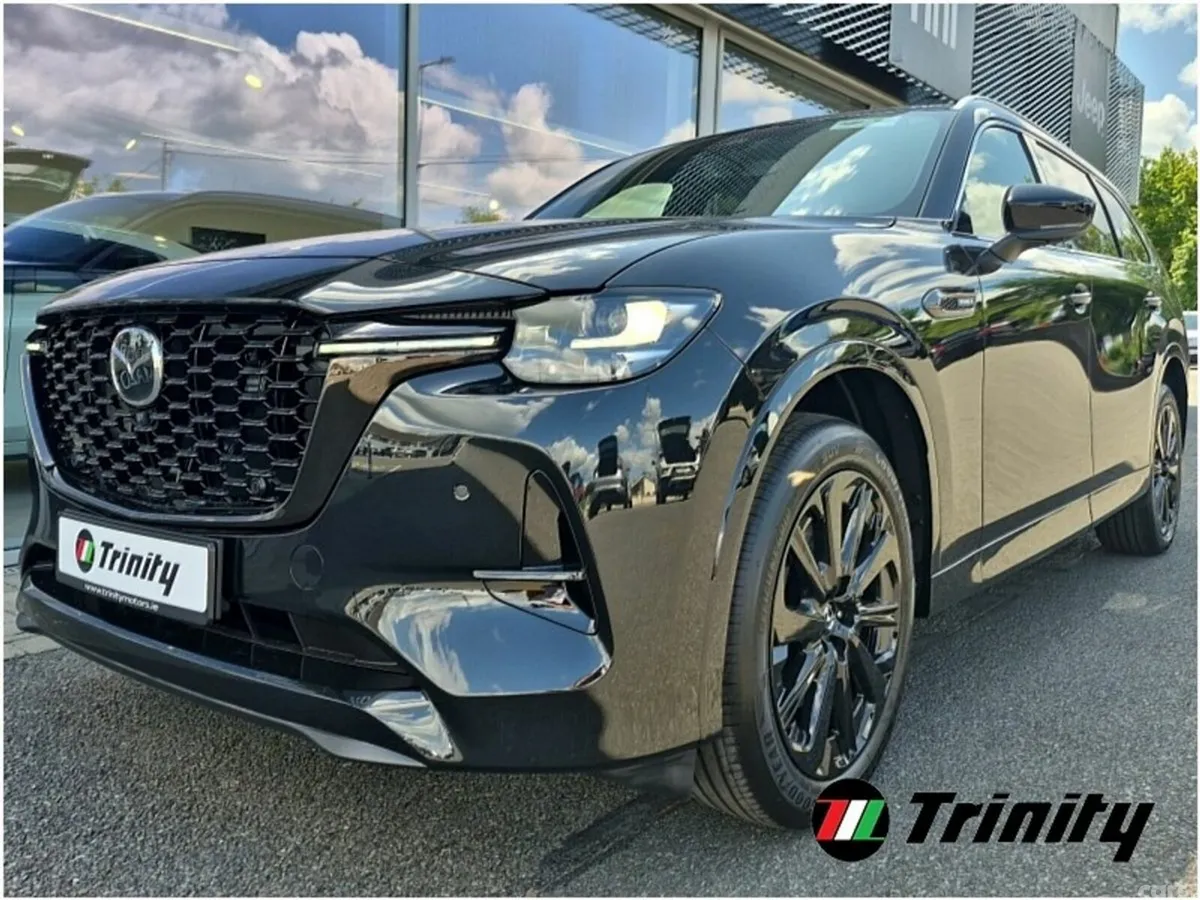 Mazda CX-80 SUV, Petrol Plug-in Hybrid, 2027, Black