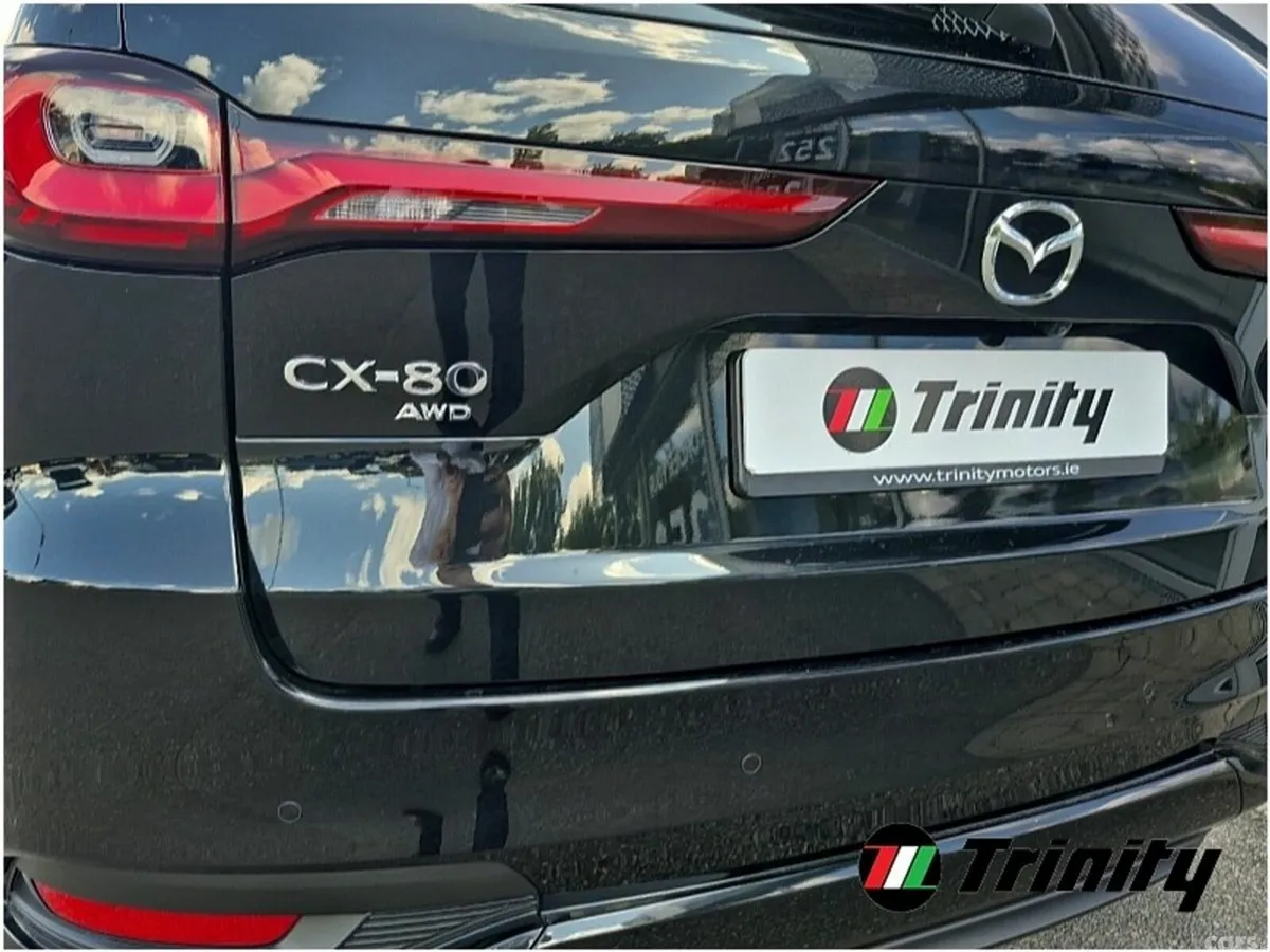 Mazda CX-80 SUV, Petrol Plug-in Hybrid, 2027, Black