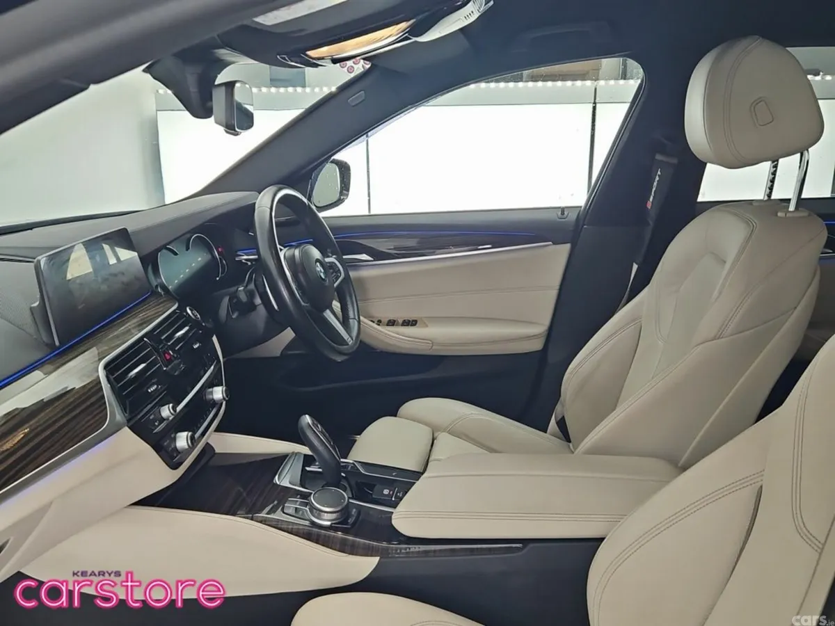 BMW 5-Series Saloon, Diesel, 2018, Blue