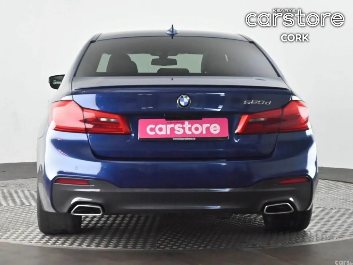 BMW 5-Series Saloon, Diesel, 2018, Blue