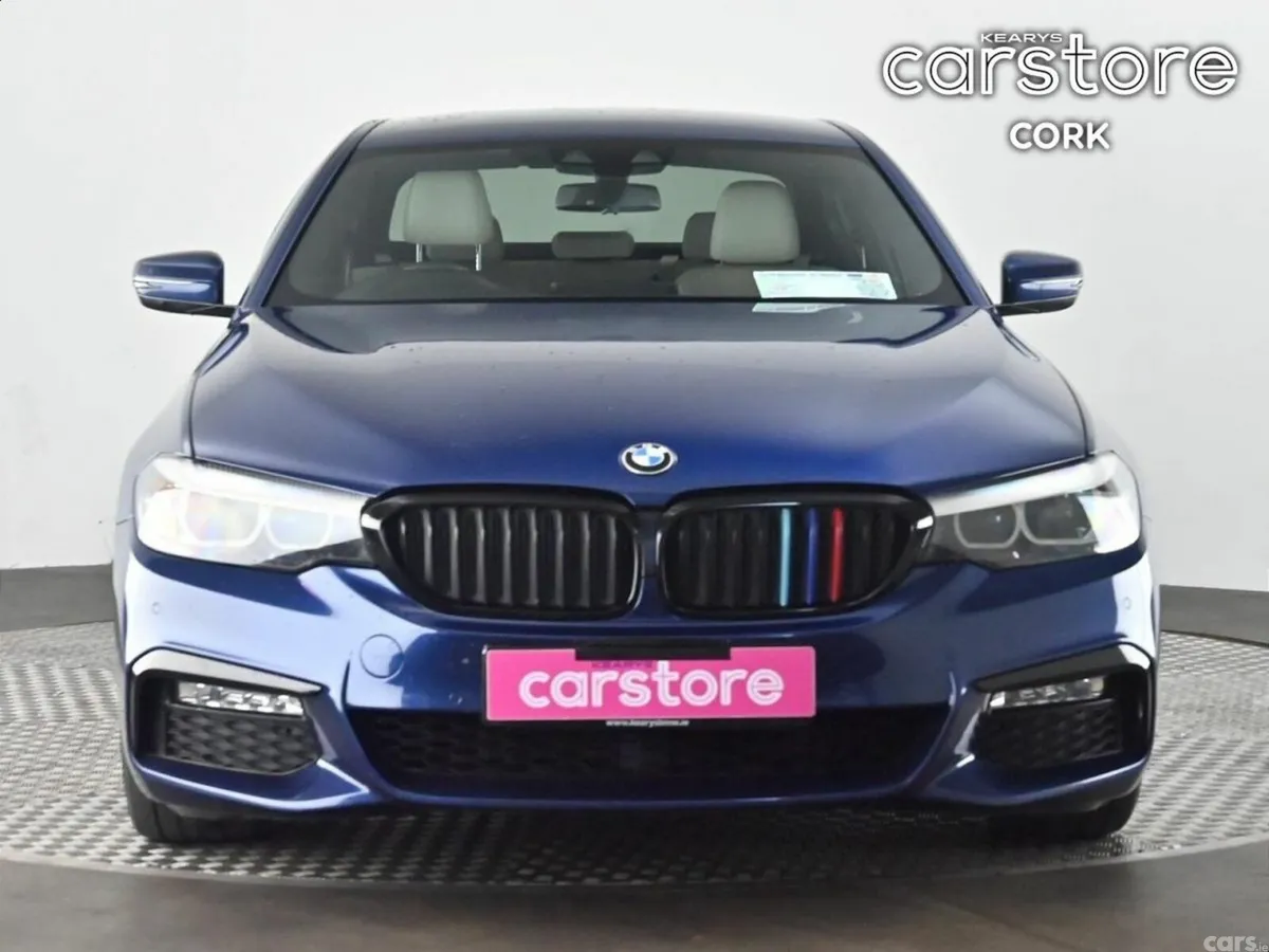 BMW 5-Series Saloon, Diesel, 2018, Blue