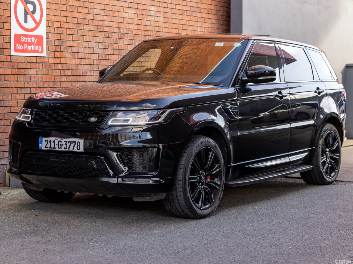 Land Rover Range Rover Sport SUV, Petrol Plug-in Hybrid, 2021, Black