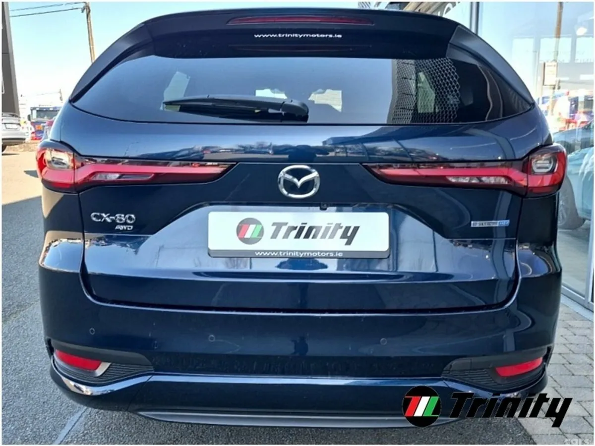 Mazda CX-80 SUV, Petrol Plug-in Hybrid, 2027, Blue