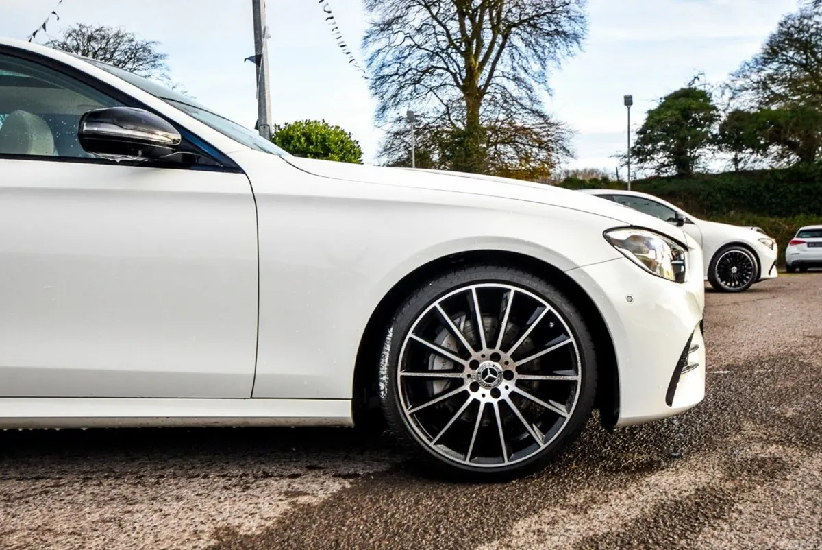 Mercedes-Benz E-Class Saloon, Diesel Hybrid, 2023, White