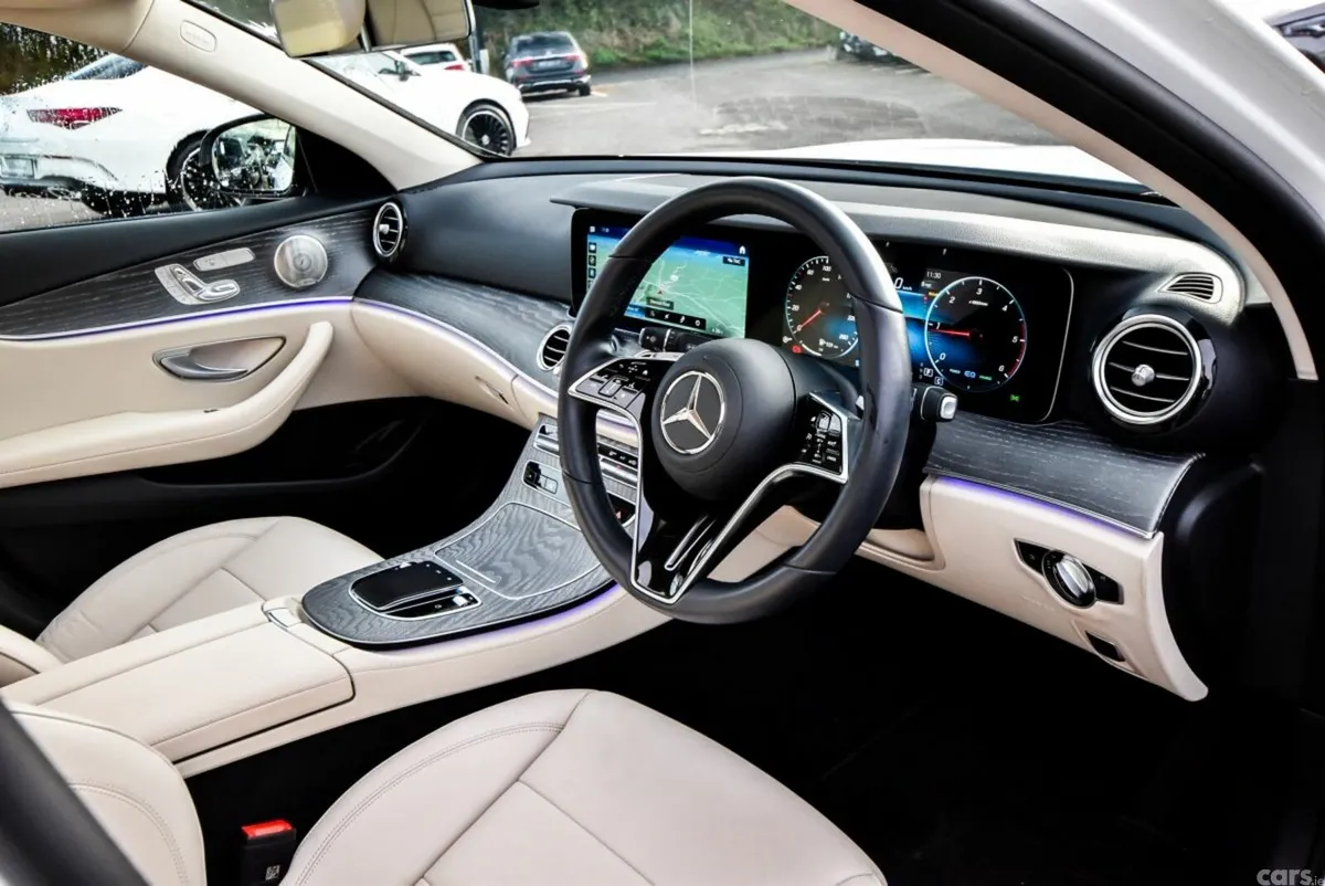 Mercedes-Benz E-Class Saloon, Diesel Hybrid, 2023, White