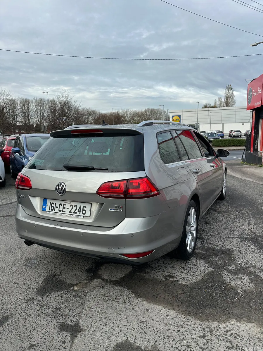 Volkswagen Golf Estate, Diesel, 2016, Silver