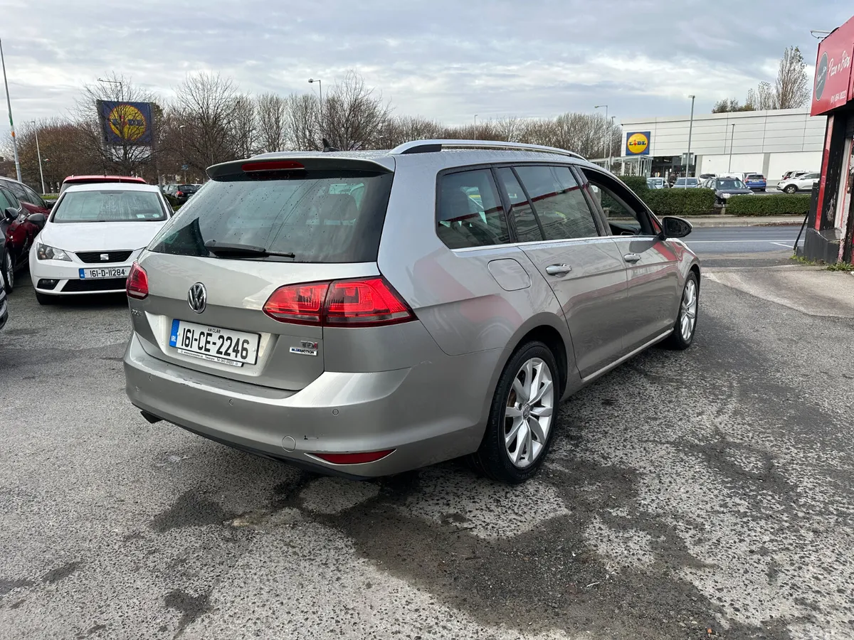 Volkswagen Golf Estate, Diesel, 2016, Silver