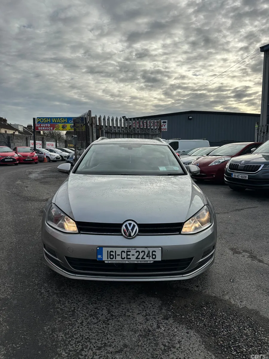 Volkswagen Golf Estate, Diesel, 2016, Silver