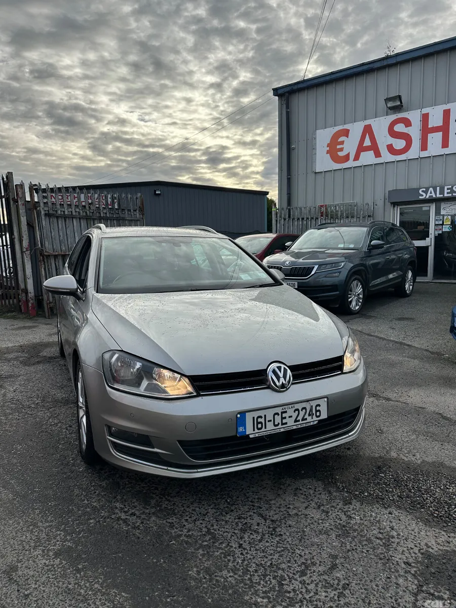 Volkswagen Golf Estate, Diesel, 2016, Silver