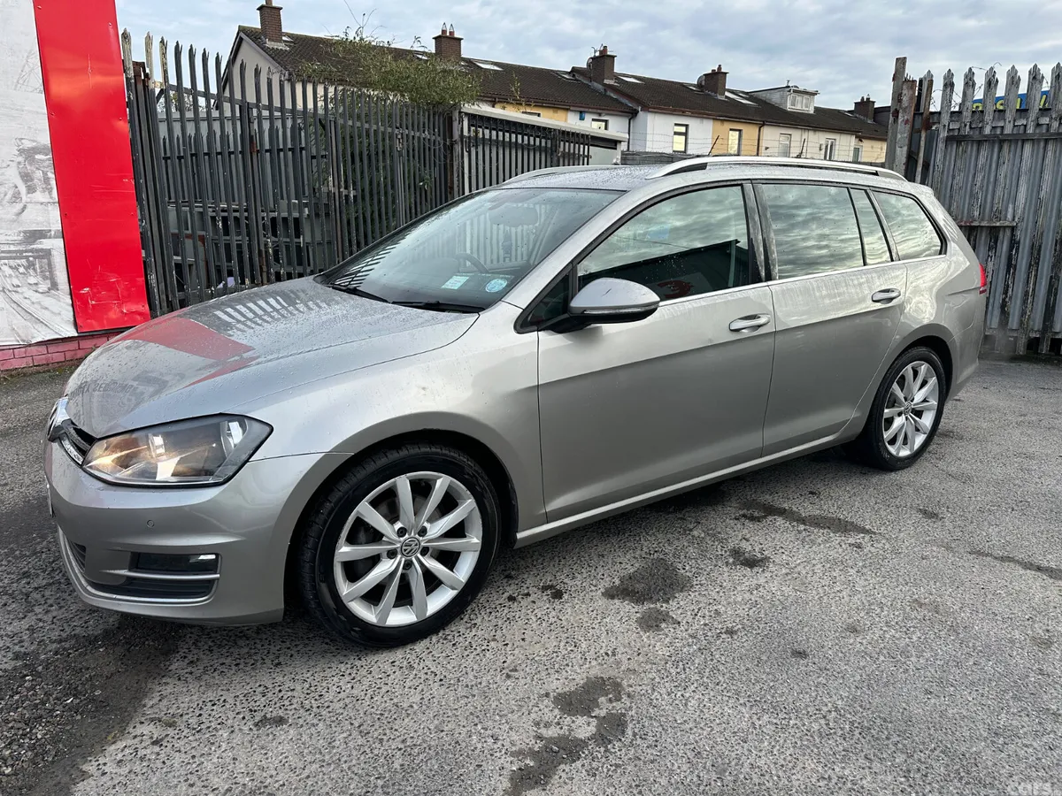 Volkswagen Golf Estate, Diesel, 2016, Silver