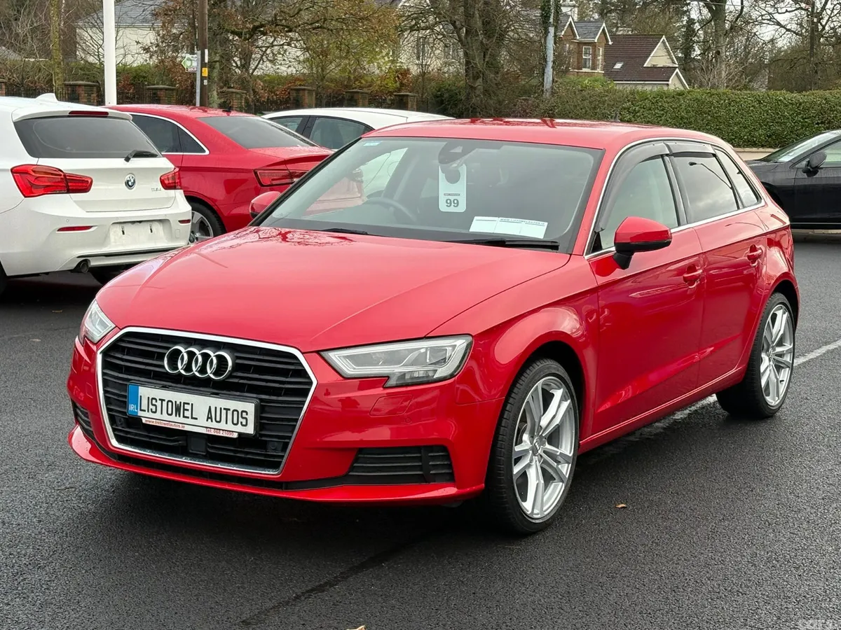 Audi A3 Hatchback, Petrol, 2019, Red