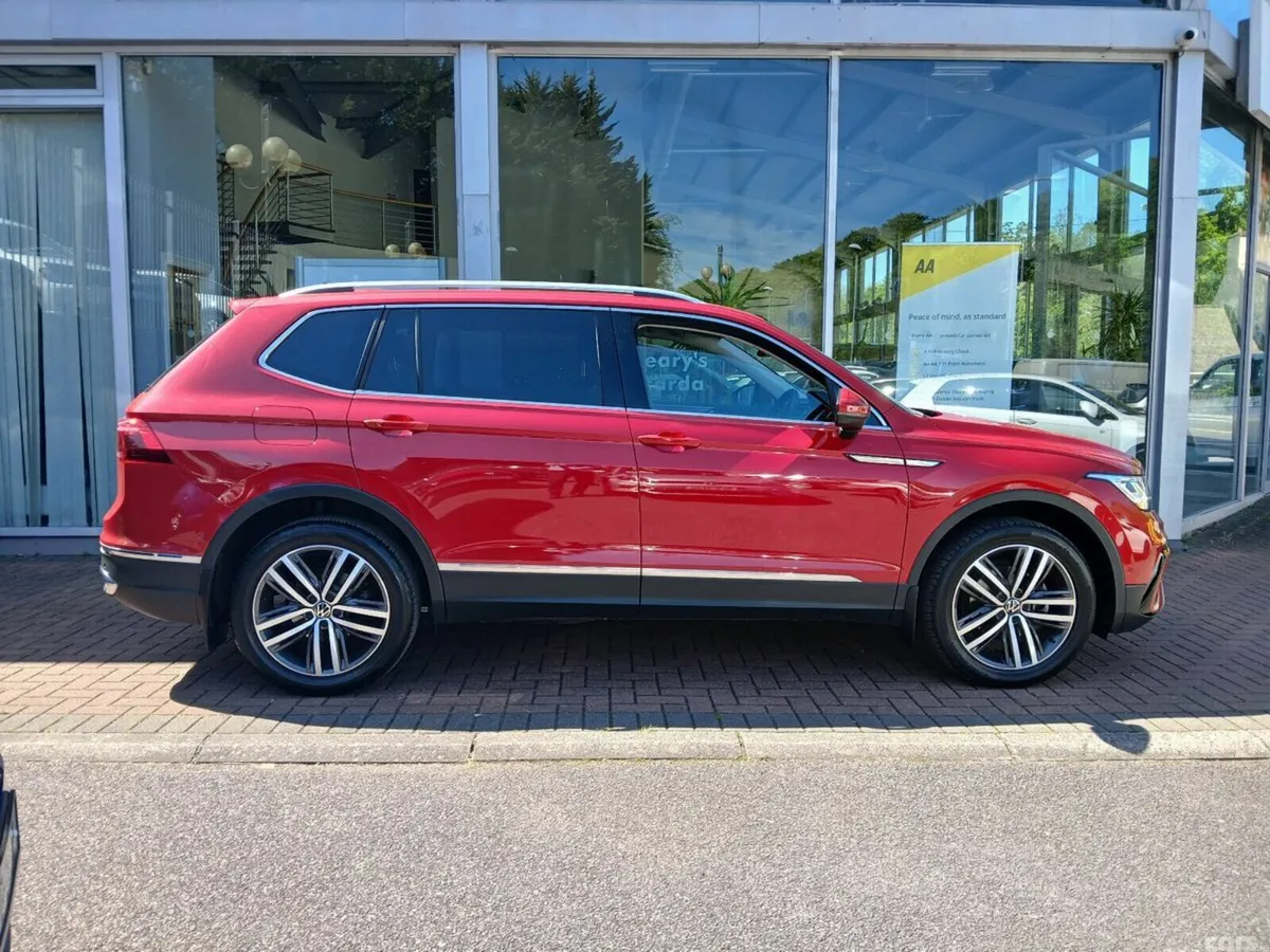 Volkswagen Tiguan Allspace SUV, Diesel, 2024, Red