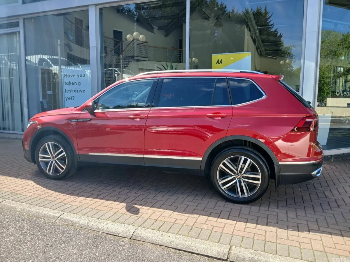 Volkswagen Tiguan Allspace SUV, Diesel, 2024, Red
