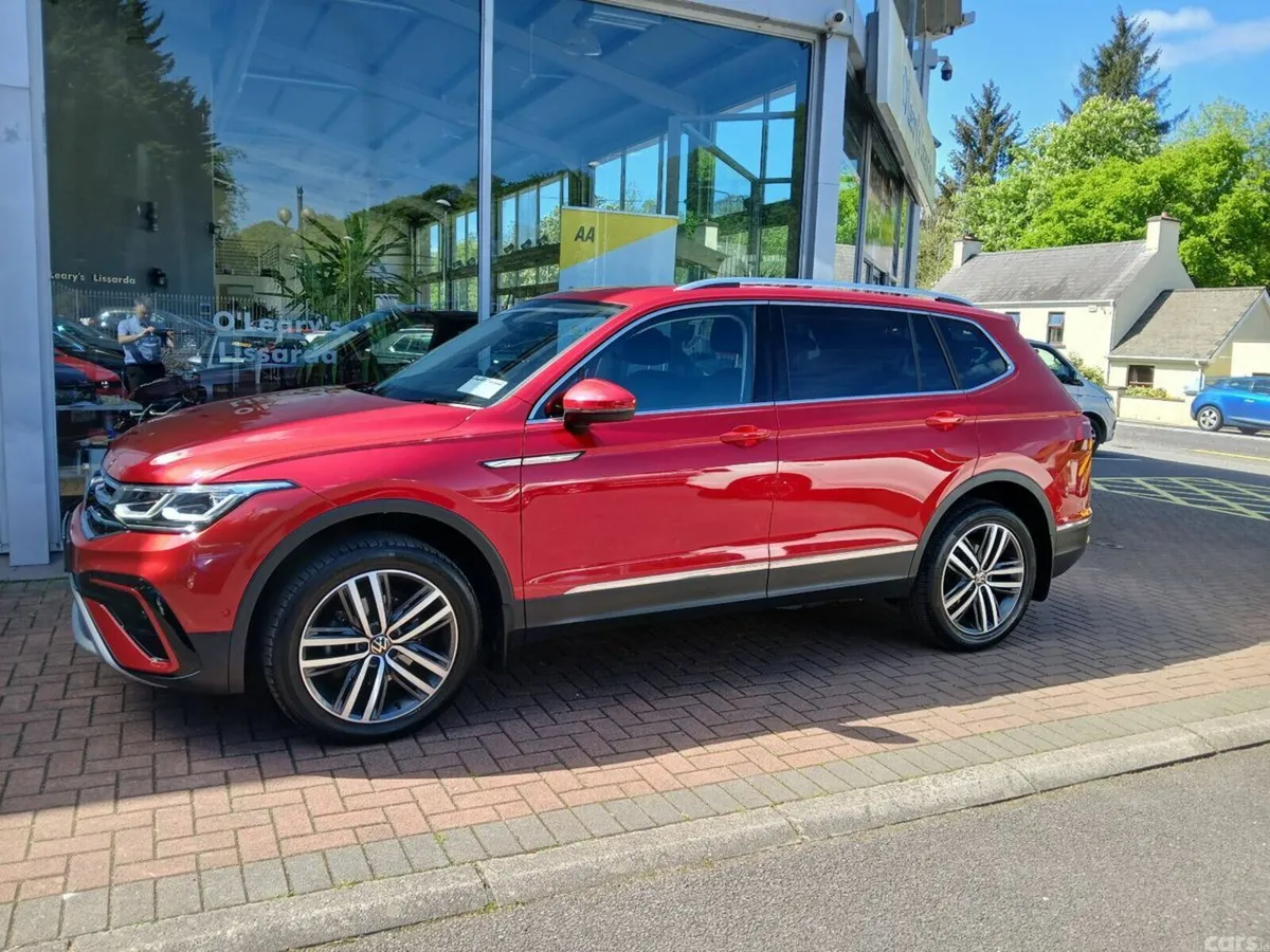 Volkswagen Tiguan Allspace SUV, Diesel, 2024, Red