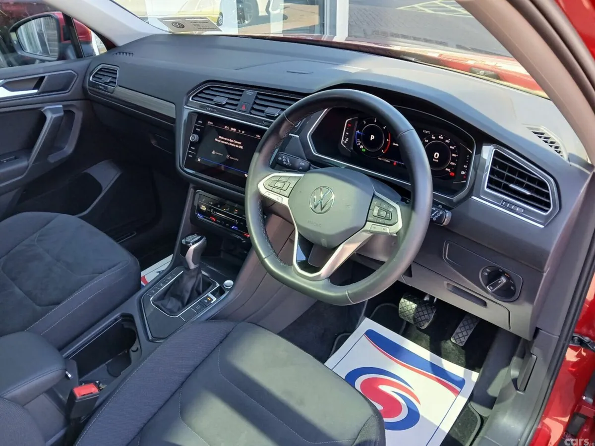 Volkswagen Tiguan Allspace SUV, Diesel, 2024, Red
