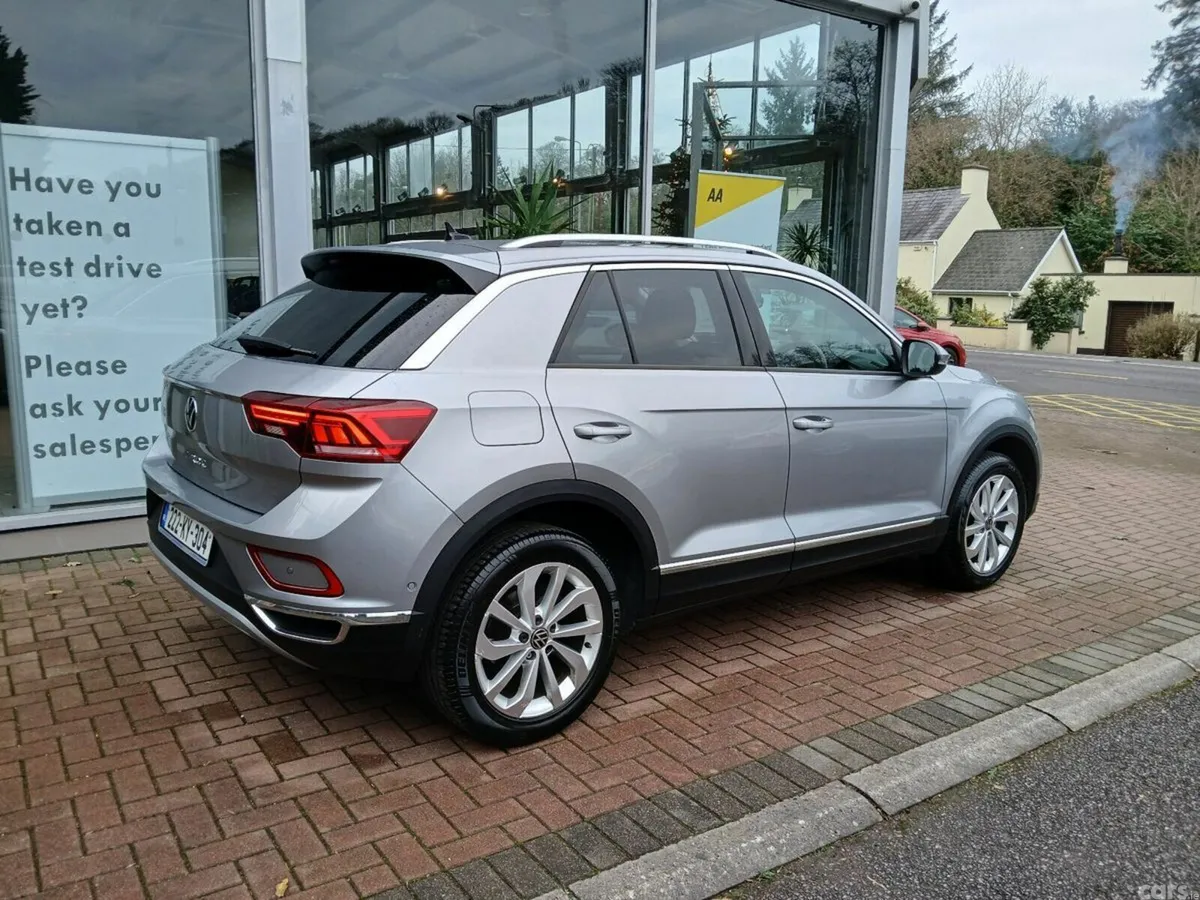 Volkswagen T-Roc SUV, Petrol, 2022, Silver