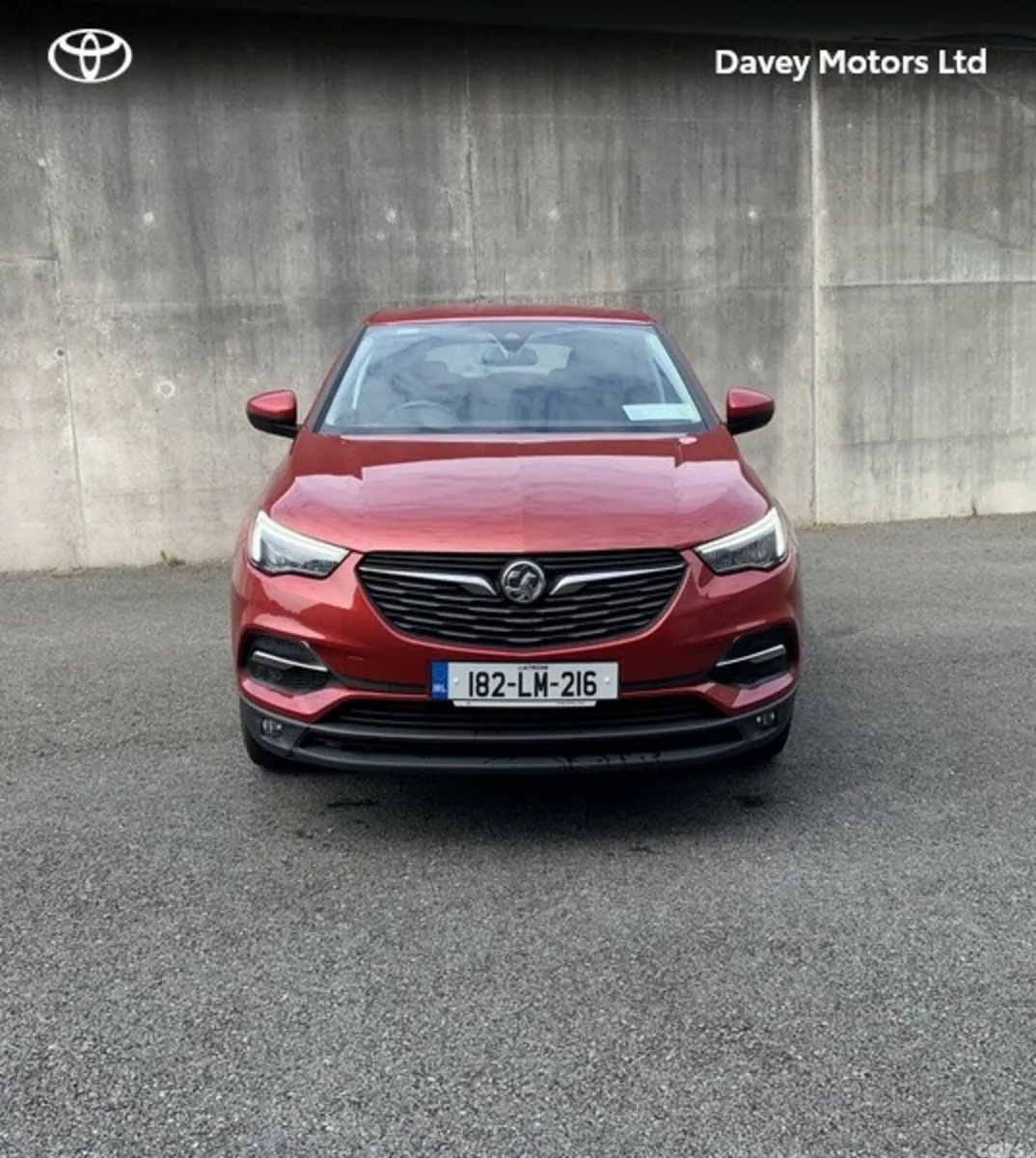 Vauxhall Grandland X Hatchback, Diesel, 2018, Red