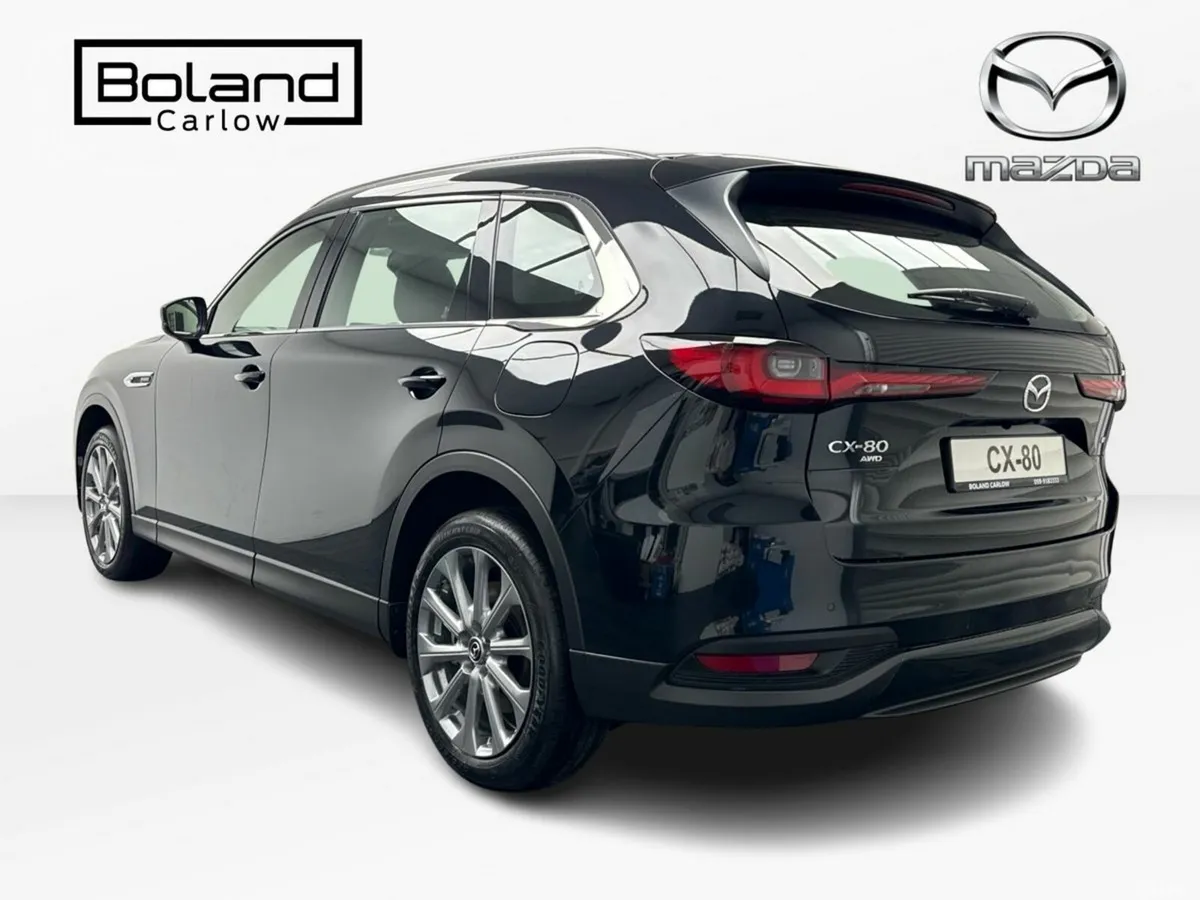Mazda CX-80 SUV, Petrol Plug-in Hybrid, 2026, Black