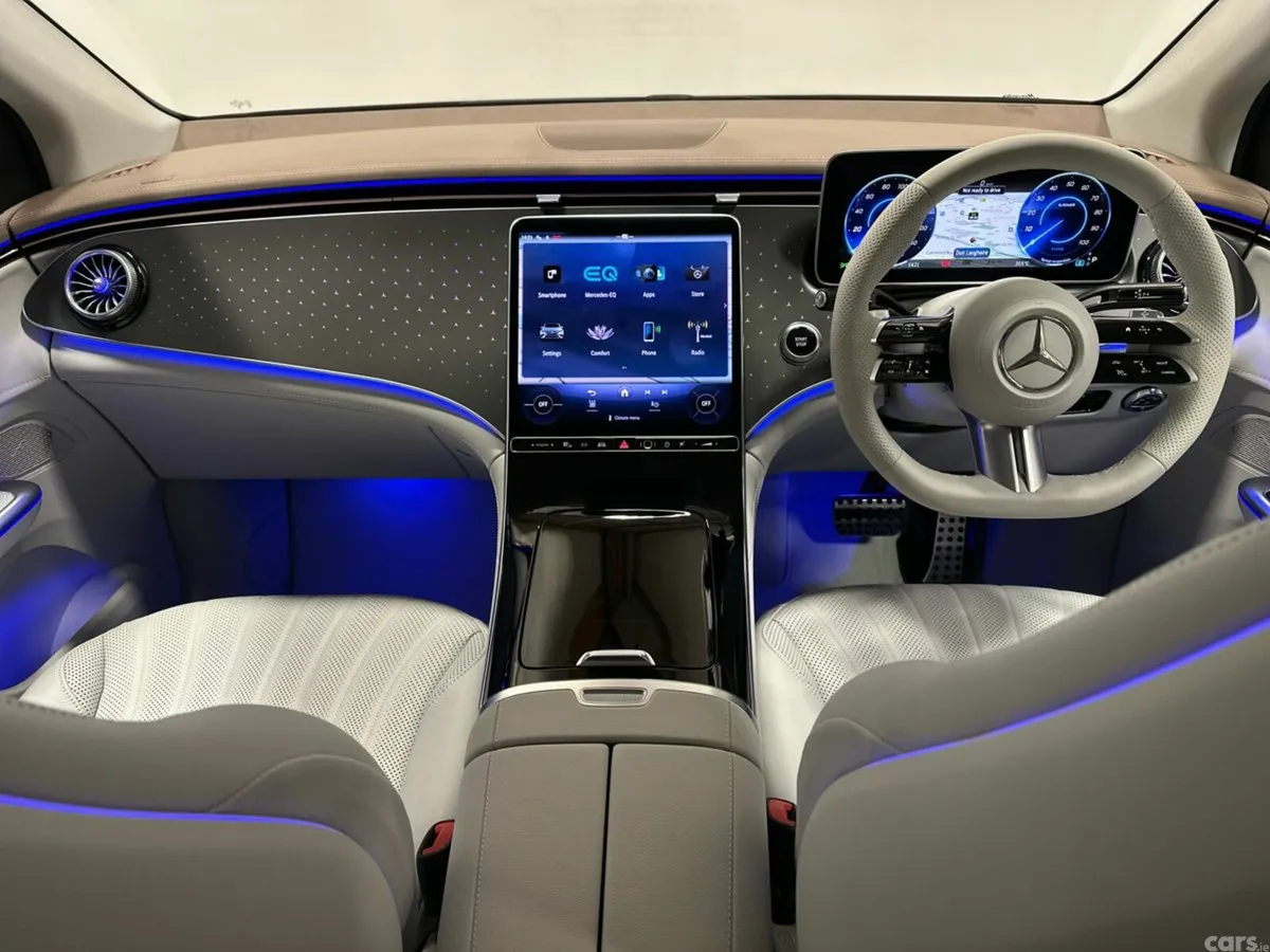 Mercedes-Benz EQE SUV, Electric, 2025, Blue