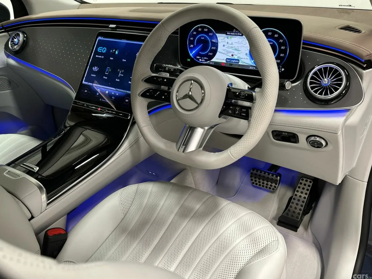 Mercedes-Benz EQE SUV, Electric, 2025, Blue