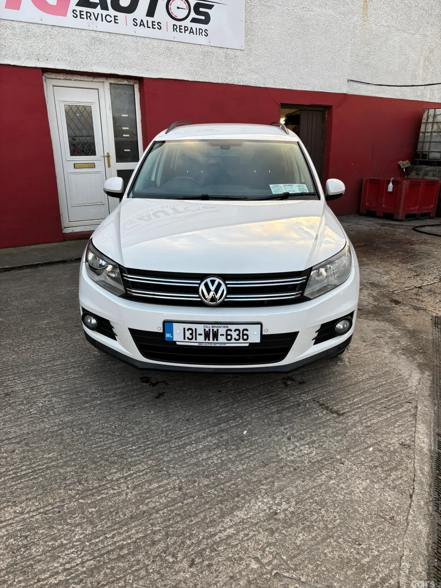 Volkswagen Tiguan SUV, Diesel, 2013, White