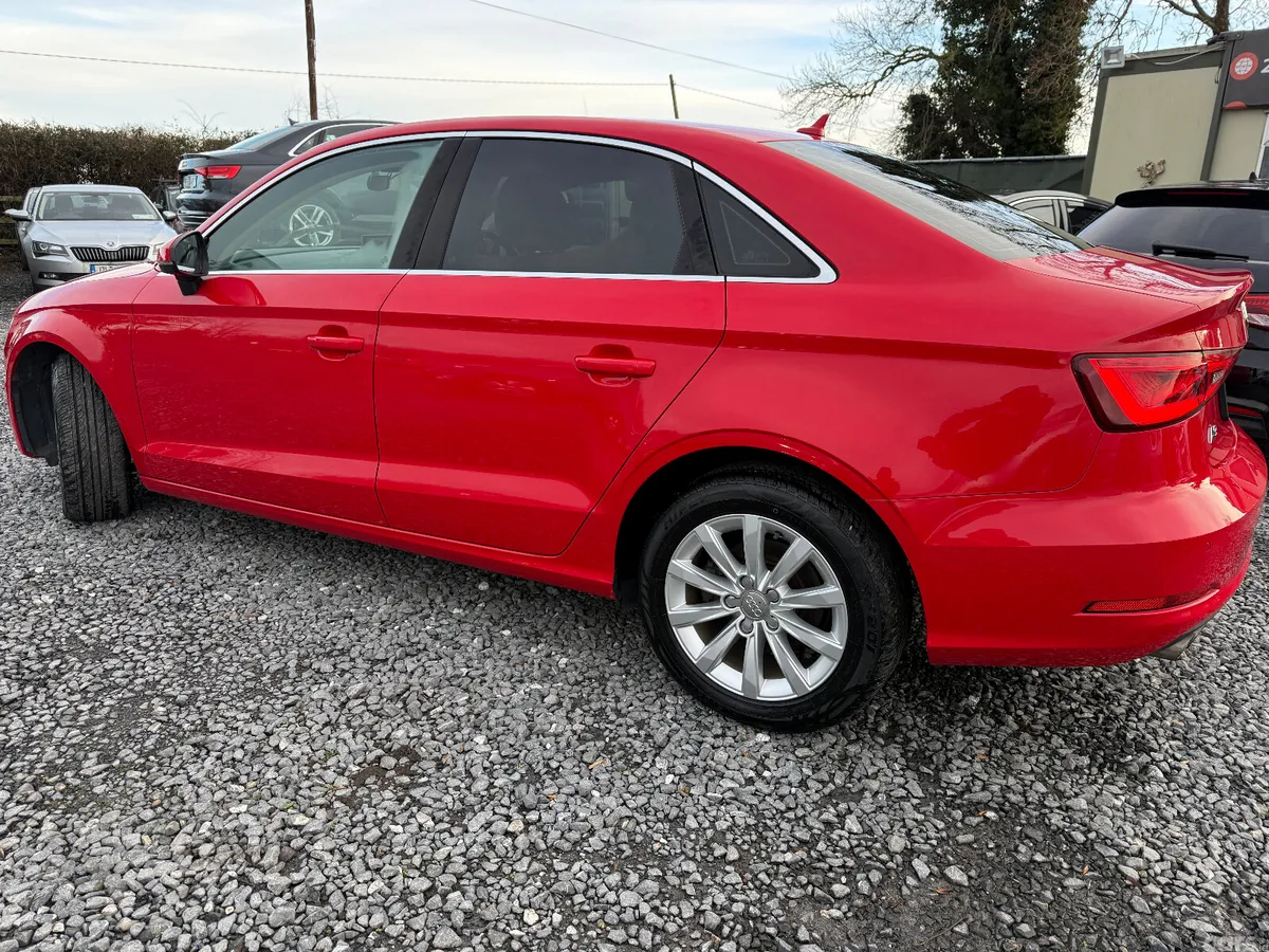Audi A3 Saloon, Petrol, 2016, Red