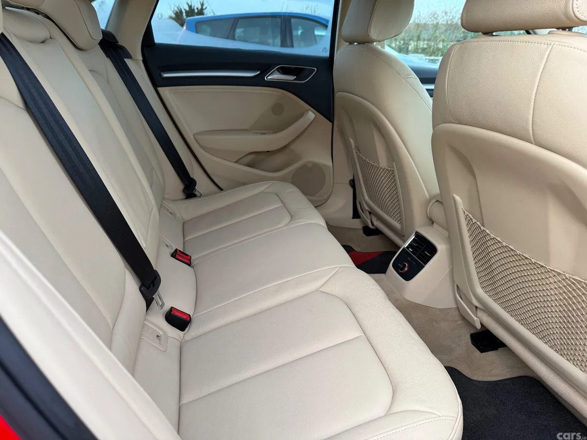 Audi A3 Saloon, Petrol, 2016, Red