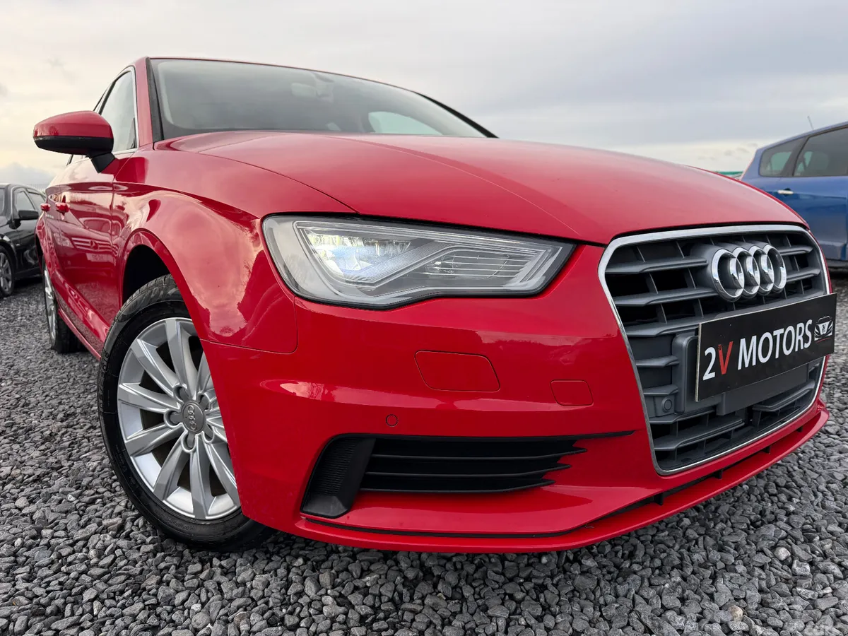 Audi A3 Saloon, Petrol, 2016, Red