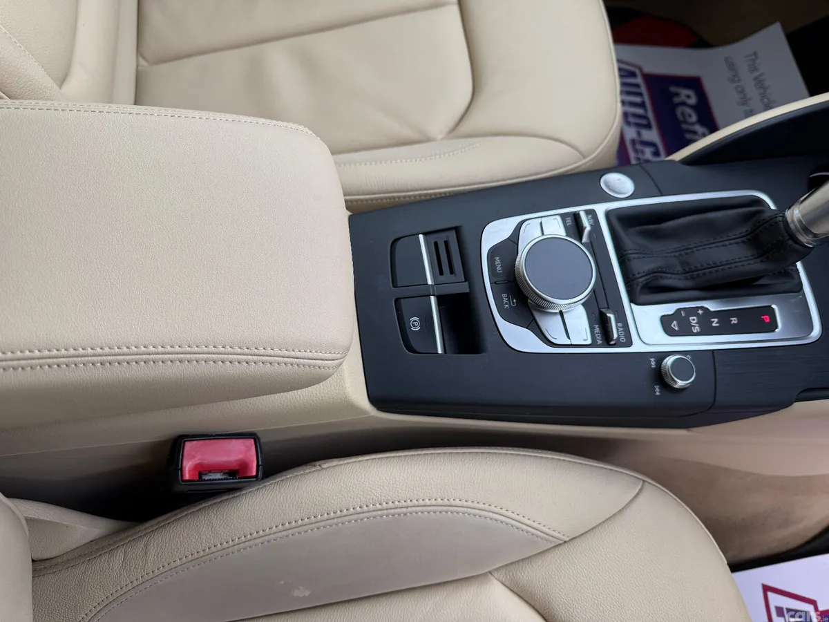 Audi A3 Saloon, Petrol, 2016, Red