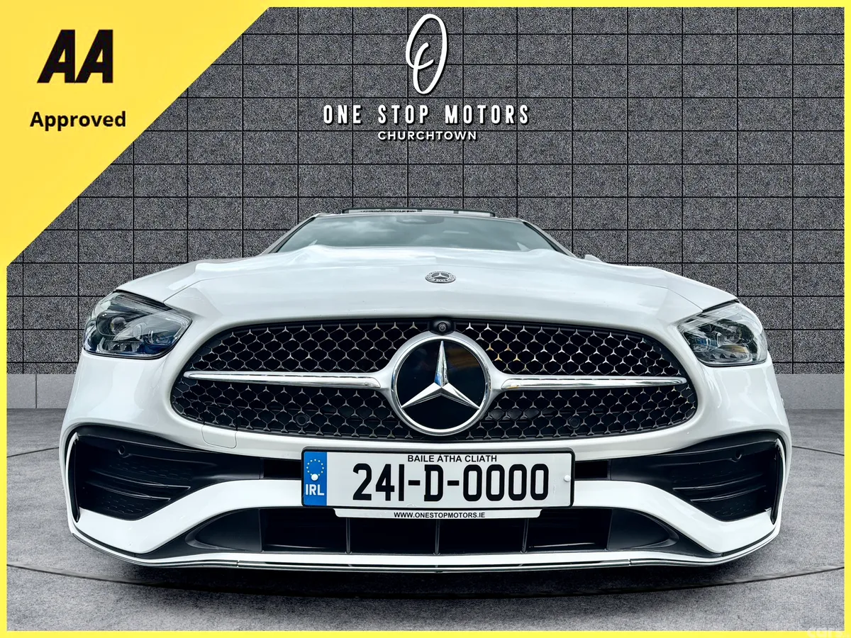 Mercedes-Benz C-Class Estate, Petrol Plug-in Hybrid, 2024, White