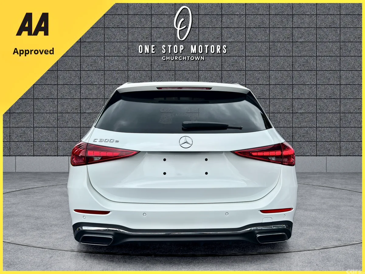 Mercedes-Benz C-Class Estate, Petrol Plug-in Hybrid, 2024, White